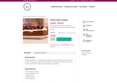 Niu pasteleria vegana - Catálogo Online