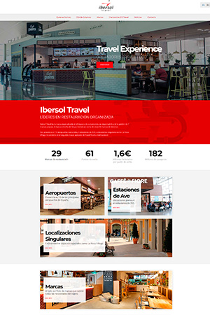 Ibersol Travel - Web corporativa
