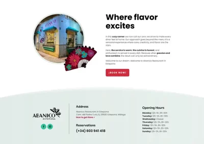 Restaurante Abanico en Estepona