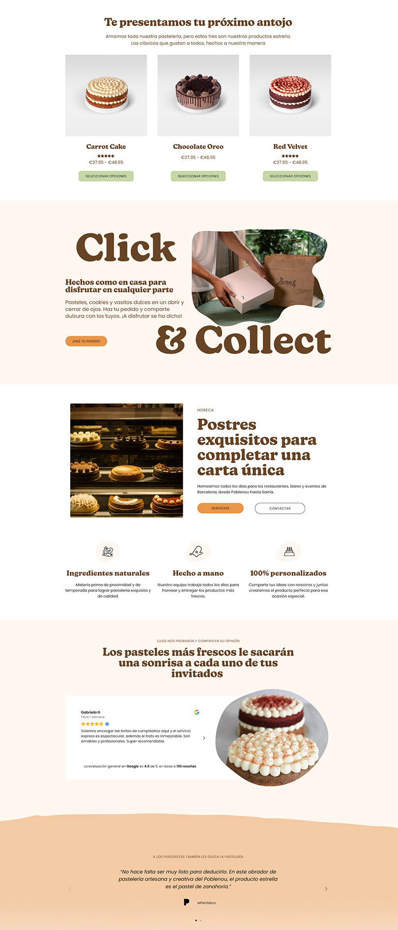 home-zanah-pasteles-barcelona Pans&Company - Web corporativa